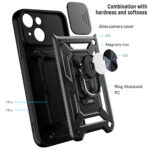 XIAOMI Redmi Note 15 Pro Plus 5G Калъф ARMOR CamSlide Удароустойчив /черен/ - Image 6