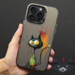 iPhone 15 Pro калъф LUXO So CooL /котка с големи очи/ - Image 2