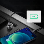 12-24V Зарядно за кола Ugreen CD130, 30W, 3A, 1 x USB-A - 1 x USB-C /сиво/ - Image 9