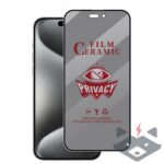 Apple iPhone 15 Pro Max 3D керамичен PRIVACY протектор