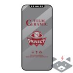 Apple iPhone X/Xs - 3D керамичен PRIVACY протектор - Image 11