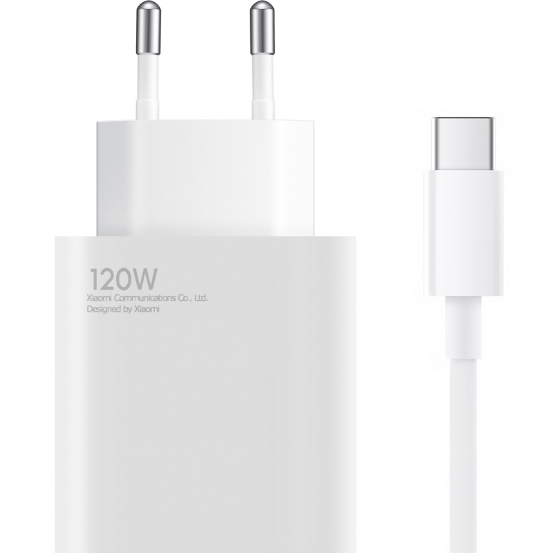 vensfon-charger-xiaomi-120w-6a-1-x-usb-a-with-usb-c-cable-white Xiaomi Зарядно, 120W, 6A, 1 x USB-A, с USB-C кабел /бяло/ BHR9462EU - Image 1