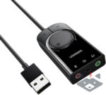 UGREEN CM129 Външна звукова карта, 3 x жак 3.5mm /черна/ - Image 3