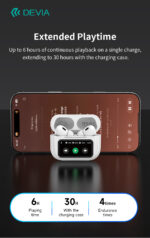 AI TWS Pro4 Безжични слушалки за превод с екран (ANC) - Image 4