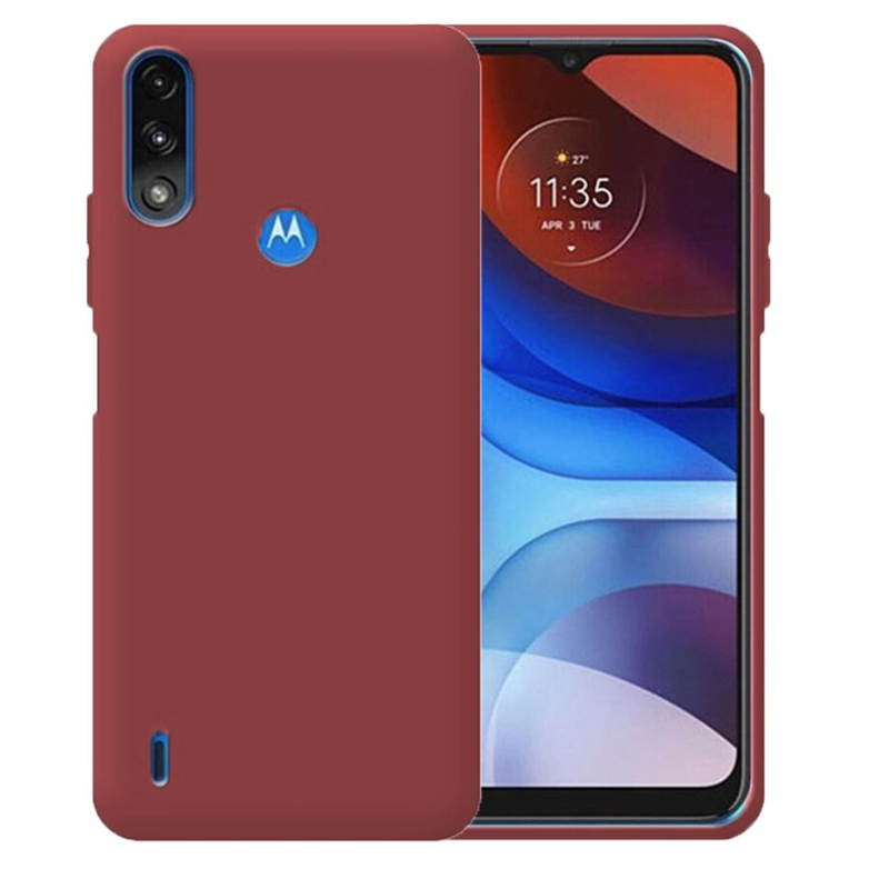 vensfon-e7.1 Motorola Moto E7 Power / E7i Power Силиконов TPU калъф /бордо/ - Image 1
