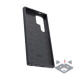 Samsung S25 Ultra Силиконов калъф Etteri /черен/ - Image 4