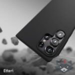 Samsung S25 Ultra Силиконов калъф Etteri /черен/ - Image 8