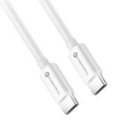 Кабел USB C към USB C Forcell F-Energy QC4.0 PD 3A 60W 2m C338 /бял/ - Image 4