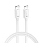 Кабел USB C към USB C Forcell F-Energy QC4.0 PD 3A 60W 2m C338 /бял/