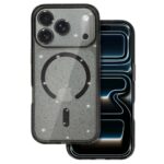 Apple iPhone 17 Pro Блестящ Magsafe калъф /черен/