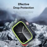 Apple Watch 46мм DUX DUCIS Калъф BAMO - тъмно синьо/зелено - Image 5