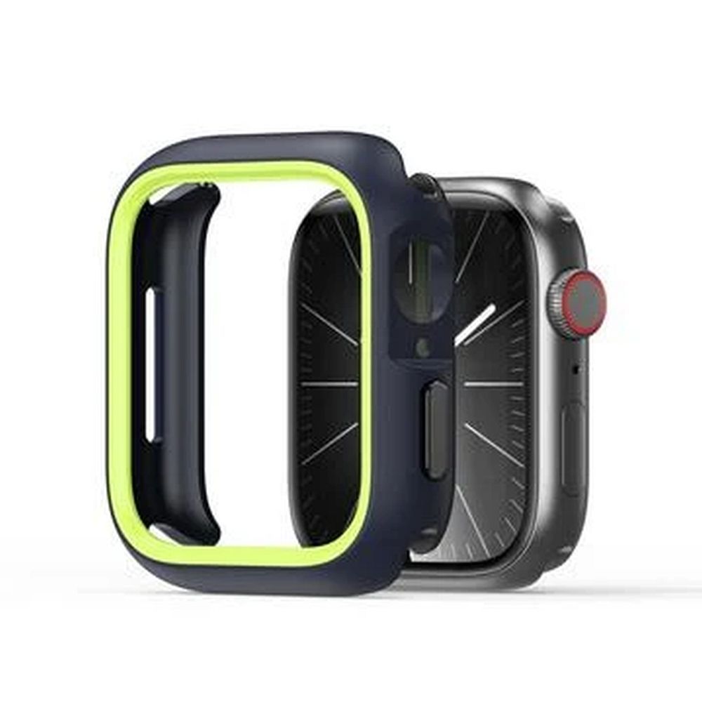 vensfon-green Apple Watch 46мм DUX DUCIS Калъф BAMO - тъмно синьо/зелено - Image 1