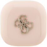 Безжични слушалки TWS Guess 4G Metal Logo /розови/ - Image 2