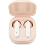Безжични слушалки TWS Guess 4G Metal Logo /розови/ - Image 5