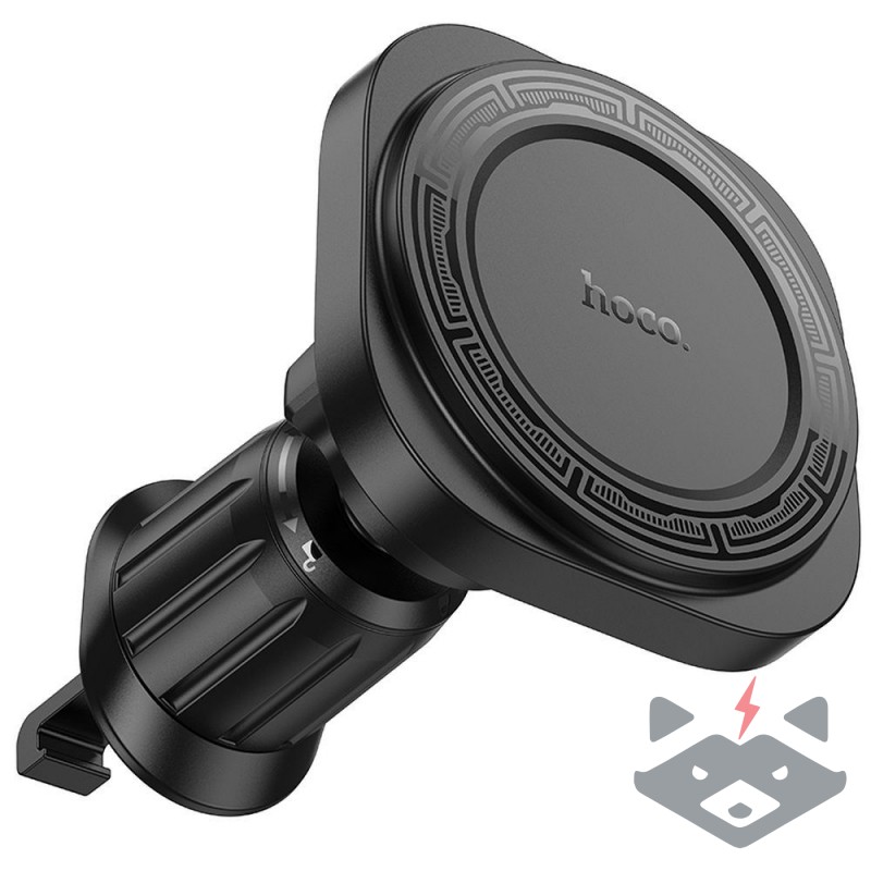 vensfon-h28 Магнитна стойка за кола Hoco H28 за телефони с MagSafe /черна/ - Image 1