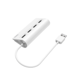 USB хъб HAMA-200120, 4 порта, USB 2.0м /бял/ - Image 2