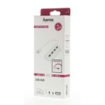 USB хъб HAMA-200120, 4 порта, USB 2.0м /бял/ - Image 3