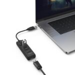 USB хъб HAMA-200118, 4 порта /черен/ - Image 2