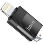 HOCO адаптер от Type C (женски) към Lightning 8-пинов UA17 /черен/ - Image 2