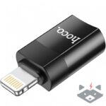 HOCO адаптер от Type C (женски) към Lightning 8-пинов UA17 /черен/ - Image 3