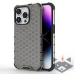 iPhone 15 Pro Max калъф Honeycomb (черен)