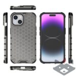 iPhone 15 калъф Honeycomb (черен) - Image 4
