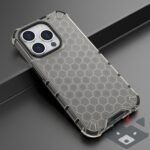 iPhone 15 Pro Max калъф Honeycomb (черен) - Image 2