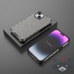 iPhone 15 калъф Honeycomb (черен) - Image 3