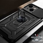 Honor 200 Lite 5G калъф ARMOR CamSlide Удароустойчив /черен/ - Image 10
