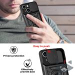 Honor 200 Lite 5G калъф ARMOR CamSlide Удароустойчив /черен/ - Image 8