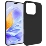 Honor 400 lite 5G Силиконов гръб мат /черен/