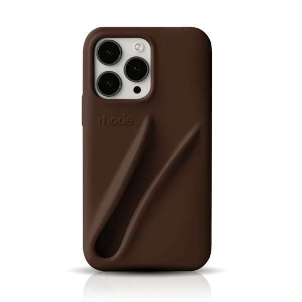 IPHONE 15 Калъф Rhode Lipgloss /espresso/