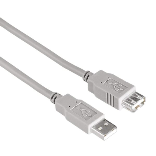 HAMA Удължителен кабел за принтер , USB-A женско - USB-A мъжко, 1.5 м, булк опаковка