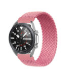 Универсална каишка /20mm/ Каишка Braided Strap for Smart Watch, L /розова/