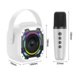 Blavec Преносима Bluetooth караоке тонколона WS-08 Karaoke Idol – 8W с 2 микрофона (WS08-2MW) - Image 5