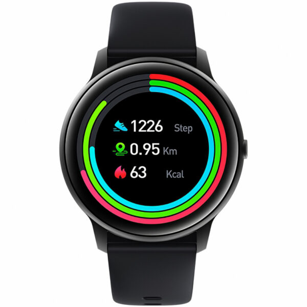 Смарт часовник Xiaomi Imilab KW66, 44мм, 1.28" IPS, IP68, Черен