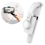 Стабилизатор L08 Gimbal Wireless Selfie Stick /бял/ - Image 2