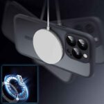 IPHONE 15 Калъф силикон Full Matte MagSafe /Черен/ - Image 6