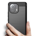 Xiaomi Mi 11 Калъф CARBON Fiber /черен/ - Image 2