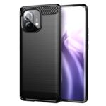Xiaomi Mi 11 Калъф CARBON Fiber /черен/