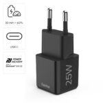 HAMA Бързо супер мини зарядно, USB-C, 25W - Image 26