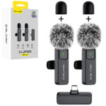 Безжичен микрофон Blavec MK-01 ClipGo Lavalier Type C - 2 броя /черен/