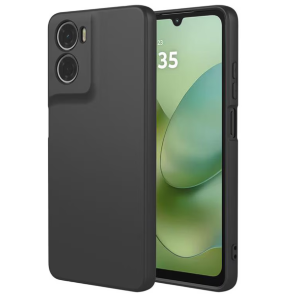 Motorola Moto G06 4G Калъф Silicone Matt /черен/