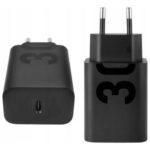 30W Motorola Turbo Power Зарядно/Адаптер MC-309 , USB-C (Bulk), черен