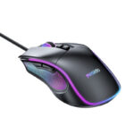 Гейминг мишка Yesido KB20 с кабел, RGB, 1000DPI - 7200DPI, черна