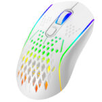 Безжична геймърска мишка Proove Buzz, RGB, 800DPI - 4800DPI, бяла WMBU00022402 - Image 3