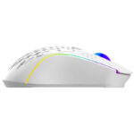 Безжична геймърска мишка Proove Buzz, RGB, 800DPI - 4800DPI, бяла WMBU00022402 - Image 2