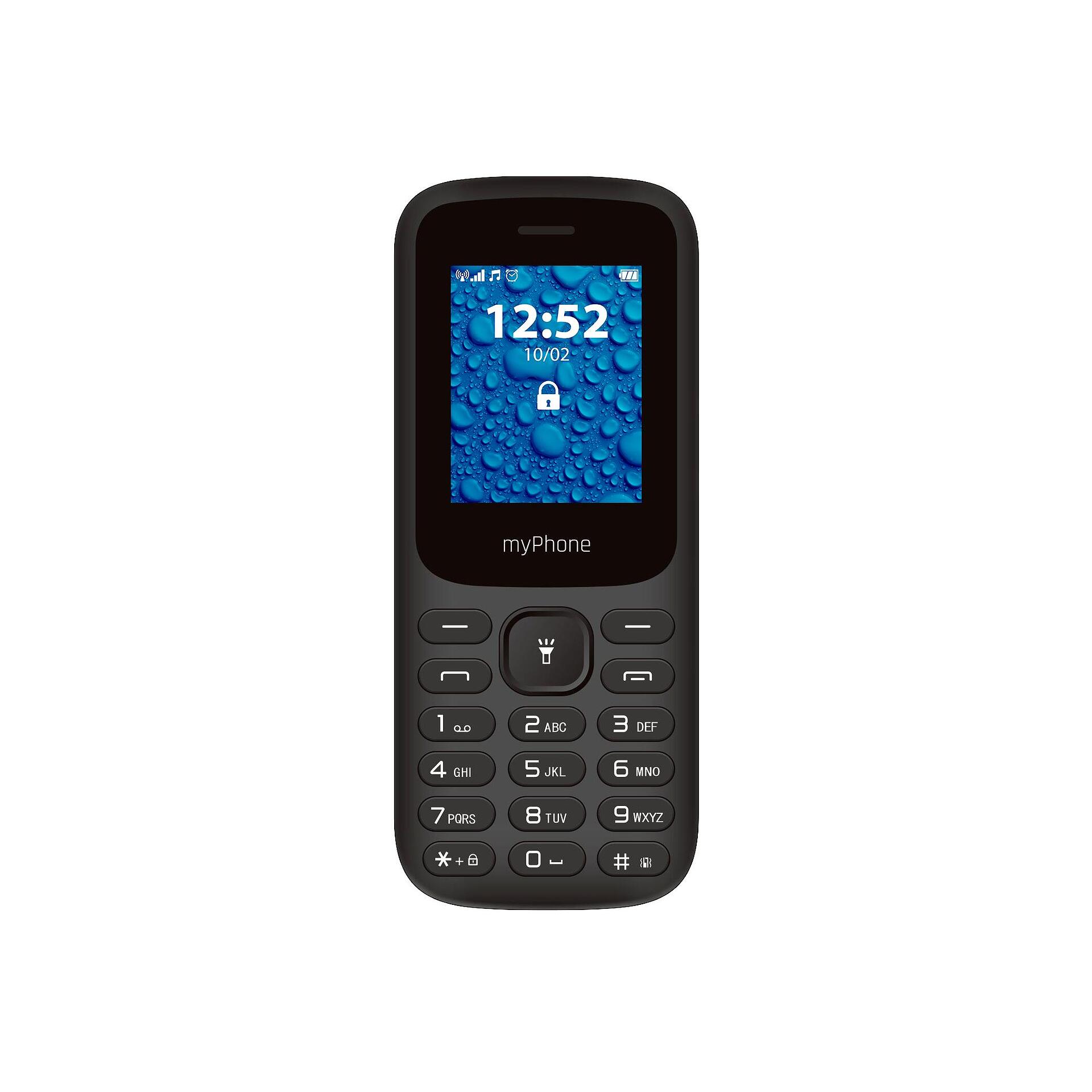 Телефон myPhone 2220 myPhone 2220 Мобилен телефон (черен) - Image 1