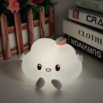 Нощна лампа Nimbo Cloud, PAT, colorful, USB, timer /бяла/ - Image 3