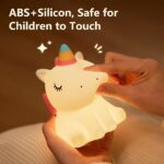 Нощна лампа Nimbo Silicone Fluffy unicorn, PAT, 3-whites, USB /бяла/ - Image 5